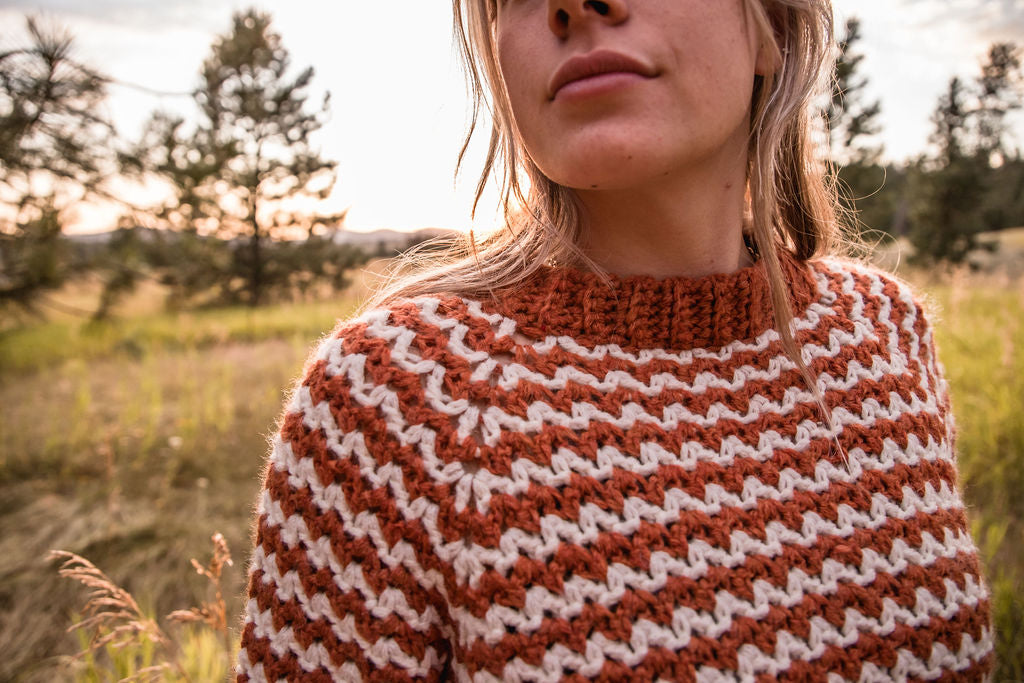 Prescott Pullover | Crochet Pattern