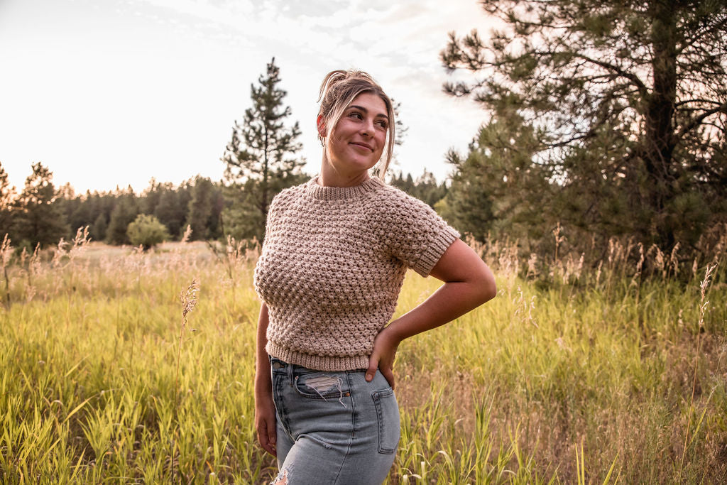 Bobblet Tee | Crochet Pattern