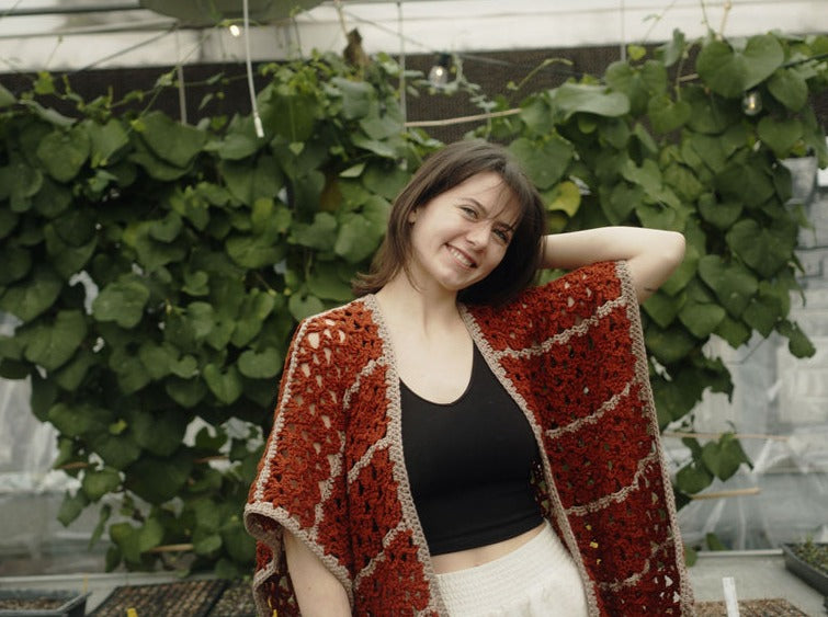 Old Town Ruana | Crochet Pattern