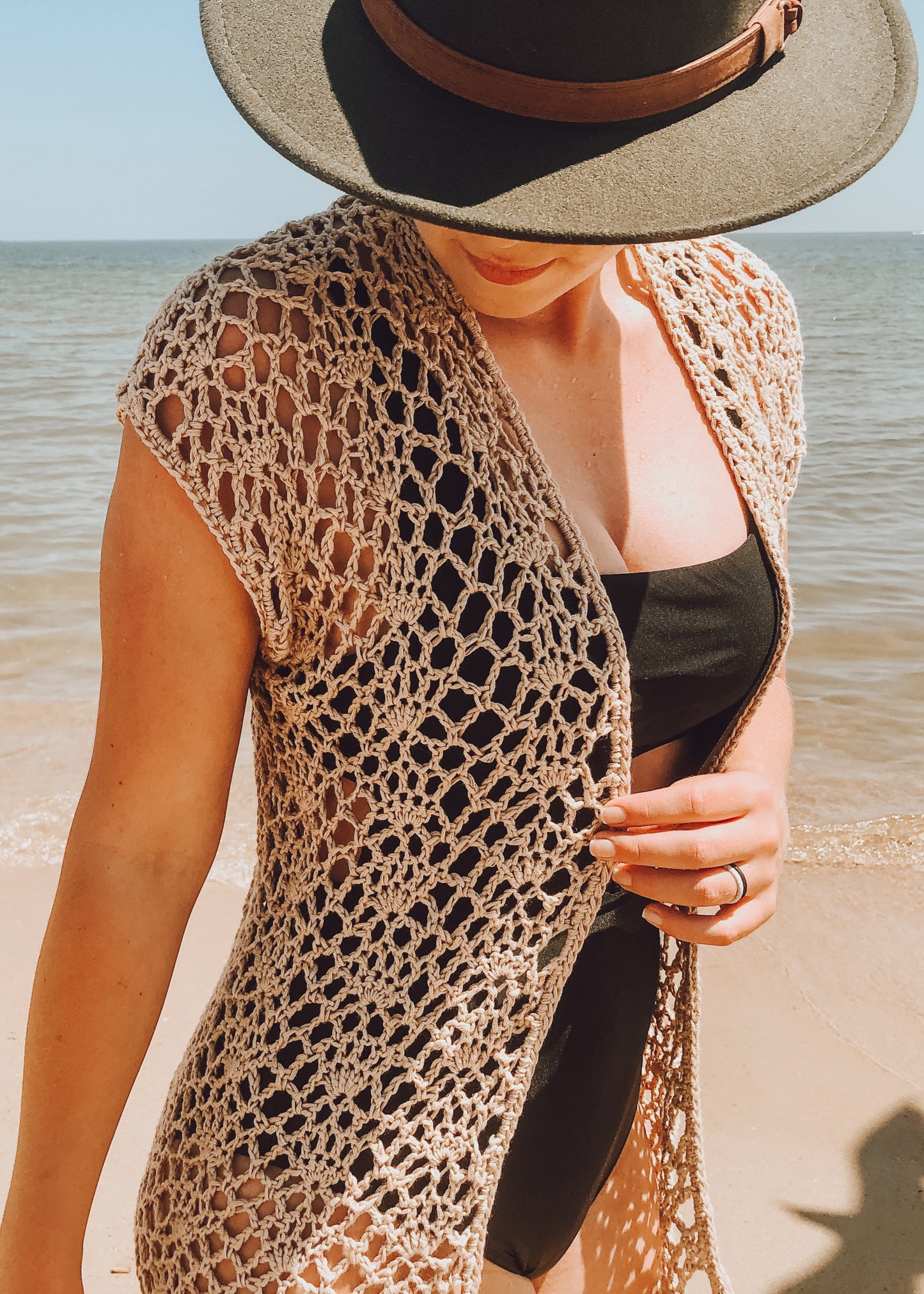 Carnation Lace Cardigan | Crochet Pattern