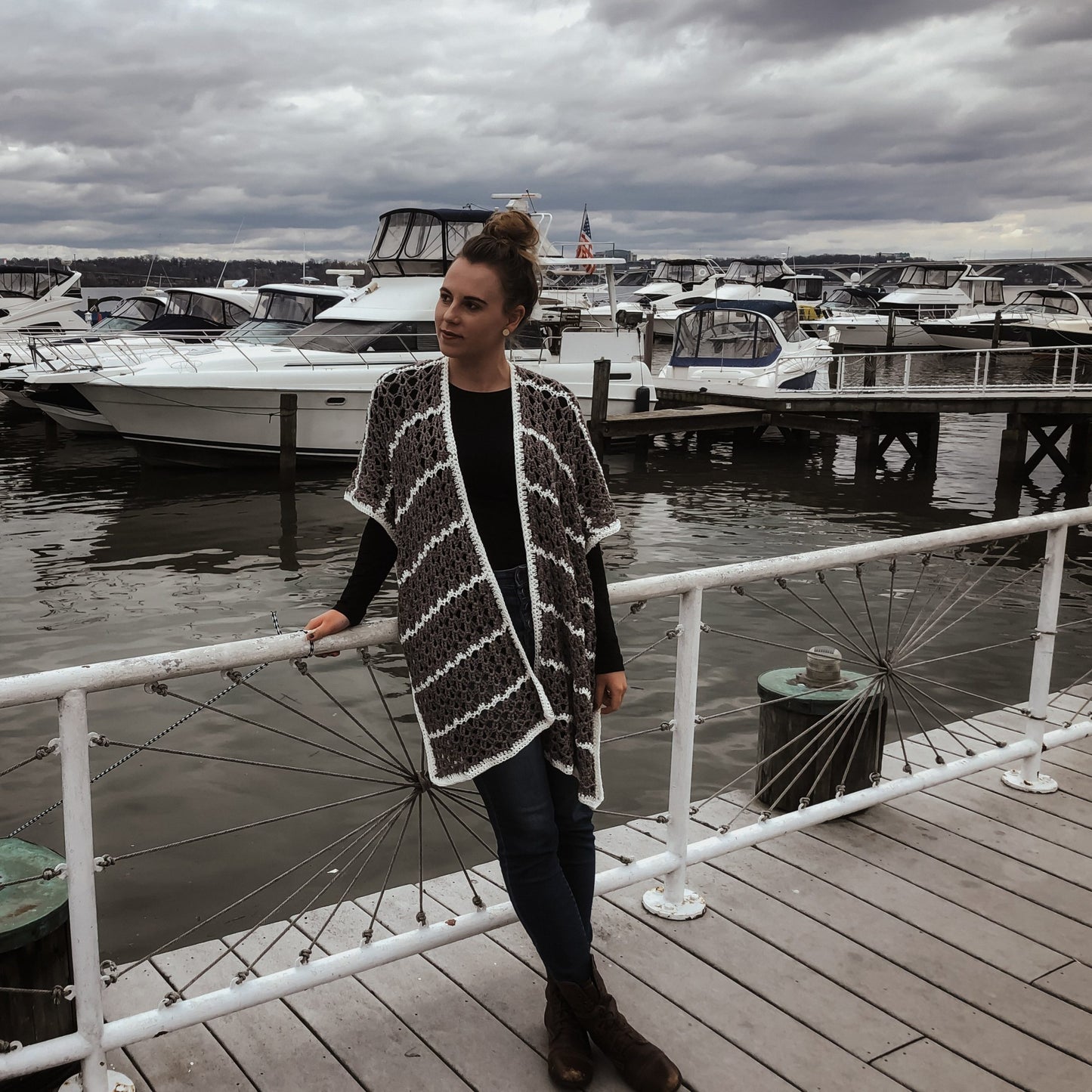 Old Town Ruana | Crochet Pattern