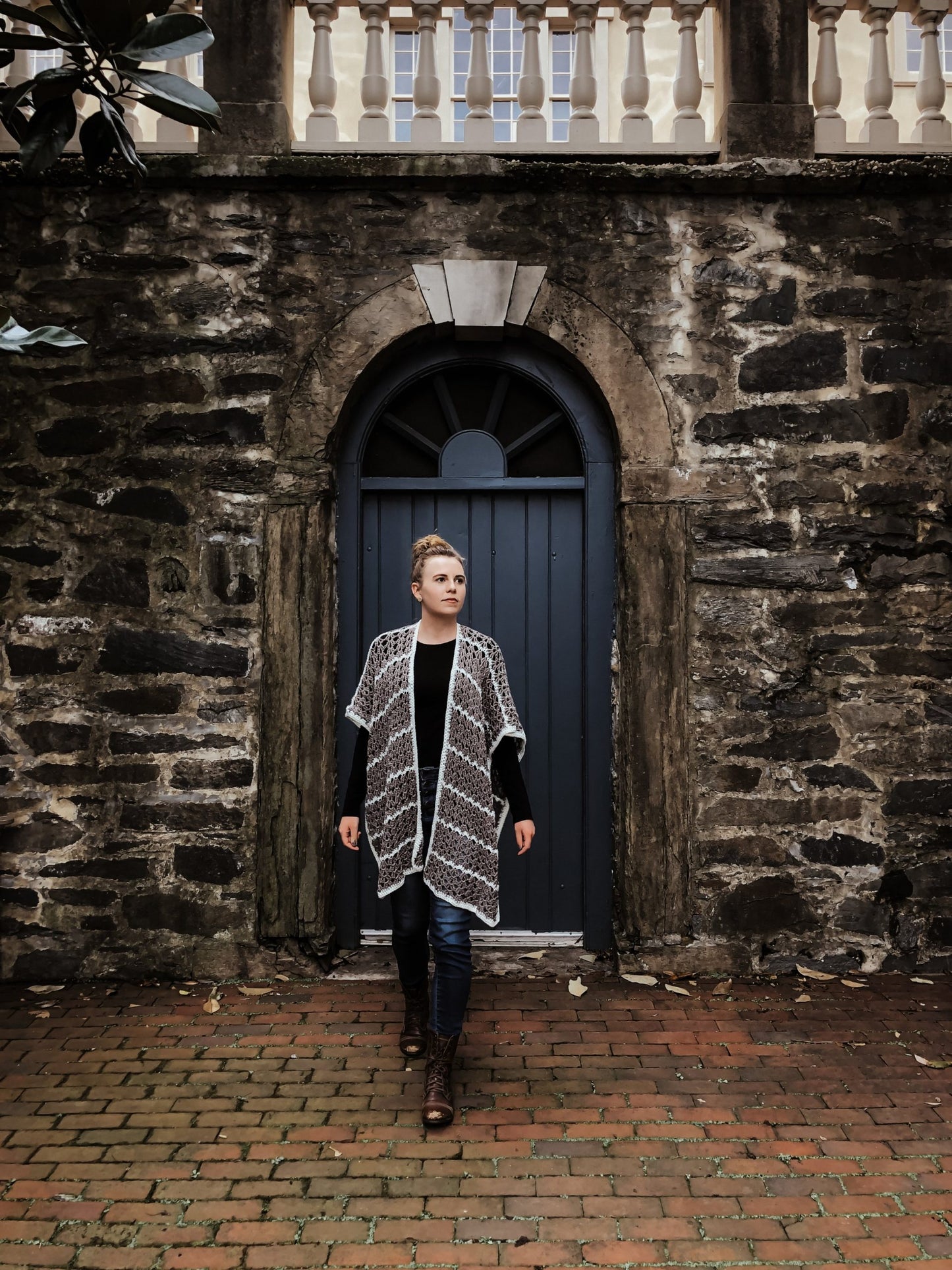 Old Town Ruana | Crochet Pattern