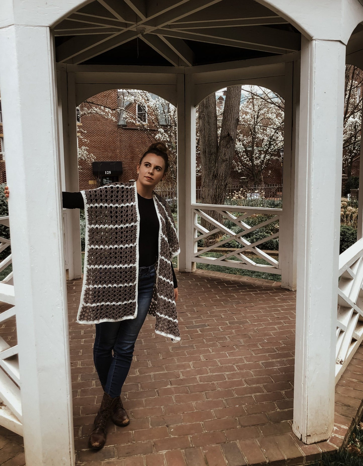 Old Town Ruana | Crochet Pattern