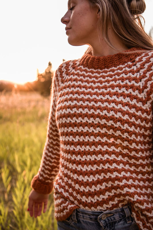 Prescott Pullover | Crochet Pattern