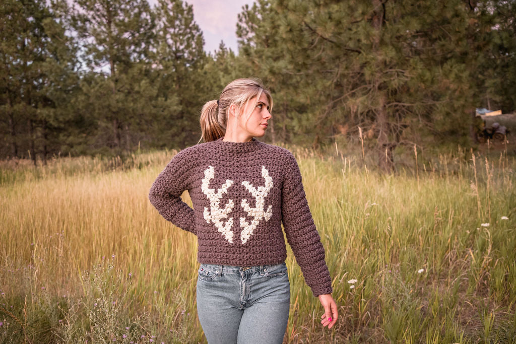 Deer Park Pullover | Crochet Pattern