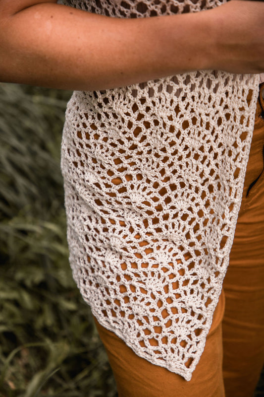 Carnation Lace Cardigan | Crochet Pattern