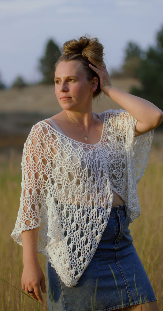 Annabelle Lace Top | Crochet Pattern