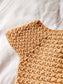 Honey Comb Baby Sweater | Crochet Pattern