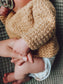 Honey Comb Baby Sweater | Crochet Pattern